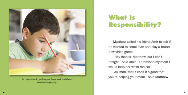 Stand Up for Responsibility (Paperback)