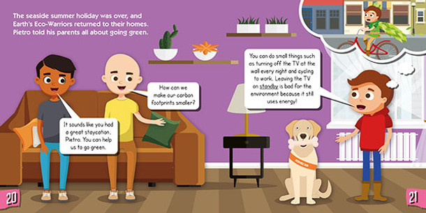 Earth's Eco-Warriors Go Green For Good (Paperback) Earth's Eco-Warriors Go Green For Good (Paperback)