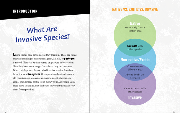 Enviro-Graphics: Invasive Species in Infographics (Paperback)