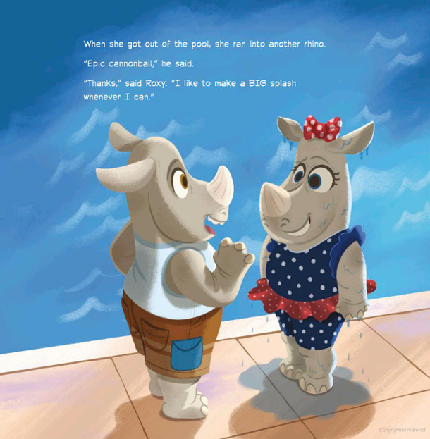 My Spectacular Self: Out-of-Control Rhino, An Impulse Control Story (Hardcover)
