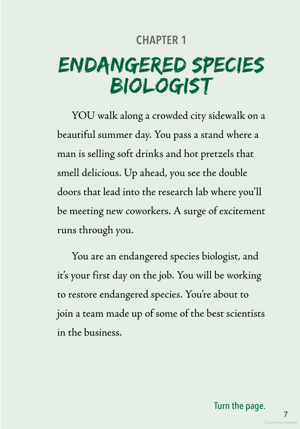 You Choose: Eco Expeditions: Can You Save an Endangered Species? (Hardcover)