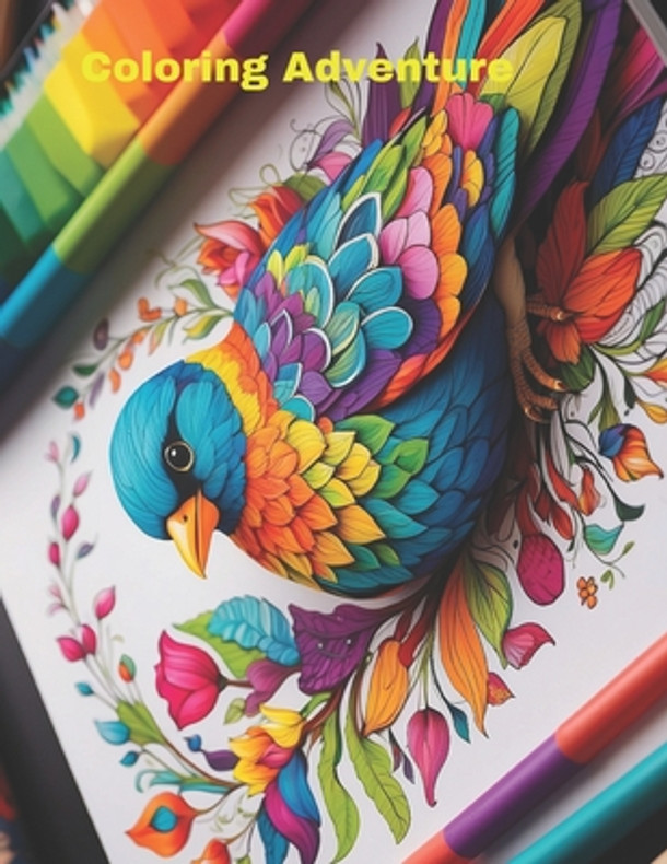Coloring Adventures: Coloring Book (Paperback)
