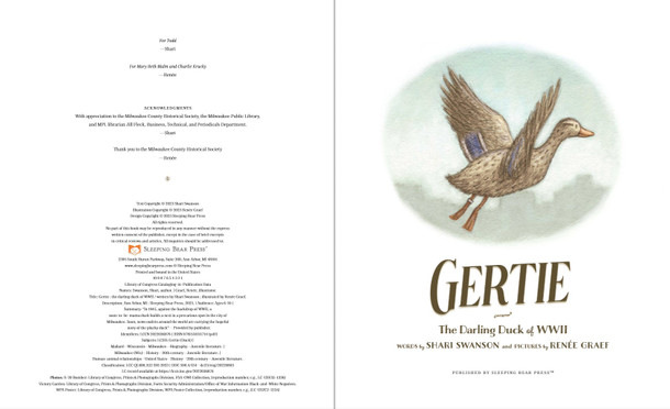 Gertie, The Darling Duck of WWII (Hardcover)