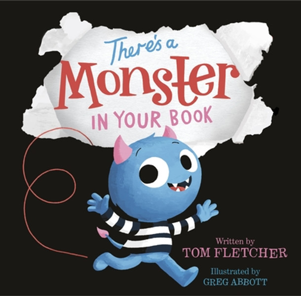 There's a Monster in Your Book: A Funny Monster Book for Kids and Toddlers (Hardcover)