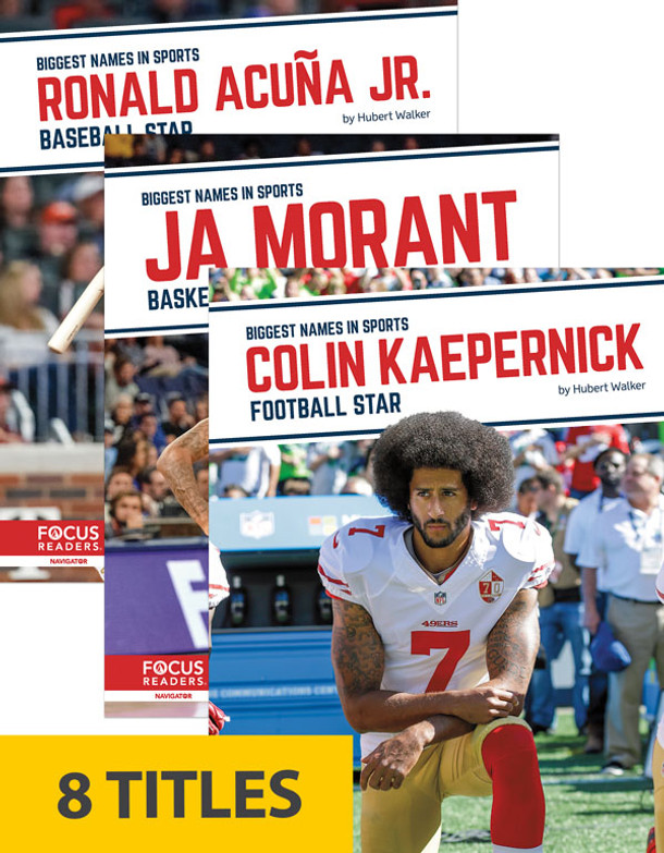 Biggest Names in Sports Set 6 - Set of 8 (Hardcover) Biggest Names in Sports Set 6 - Set of 8 (Hardcover)