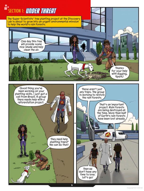 Rain Forest Destruction: A Max Axiom Super Scientist Adventure (Hardcover)