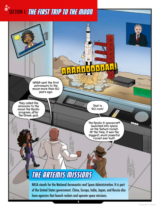 Returning to the Moon: A Max Axiom Super Scientist Adventure (Hardcover)