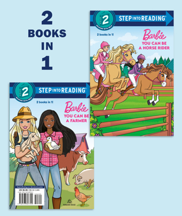 You Can Be a Horse Rider/You Can Be a Farmer (Barbie) (Paperback)