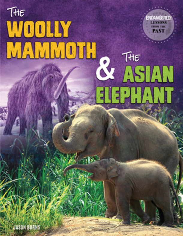The Woolly Mammoth and the Asian Elephant (Library Binding)