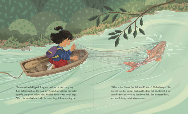 Mela and the Elephant (Hardcover)