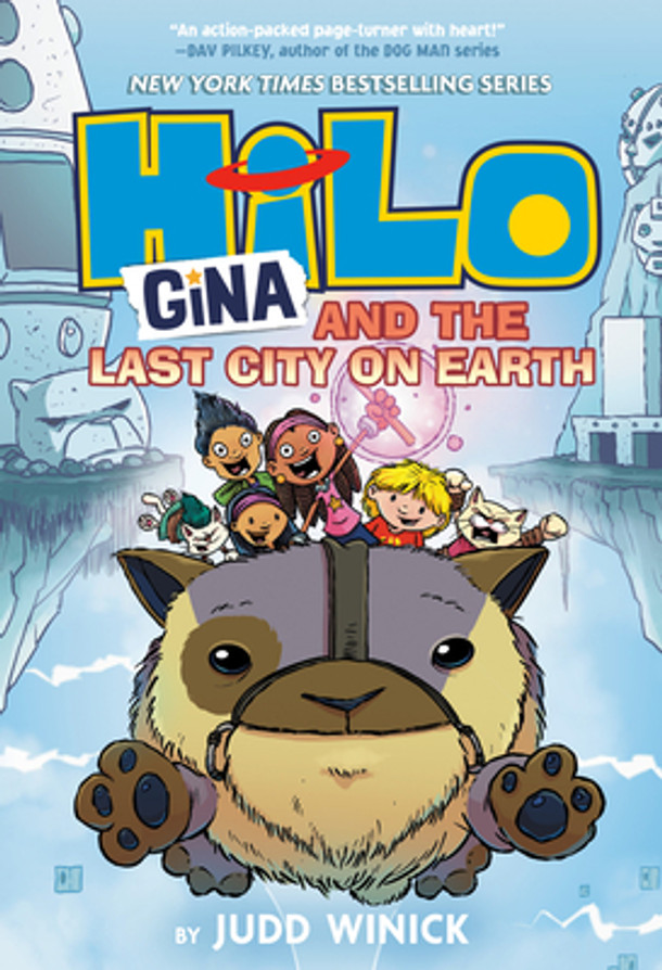 Hilo Book 9: Gina and the Last City on Earth: (A Graphic Novel) (Library Binding)
