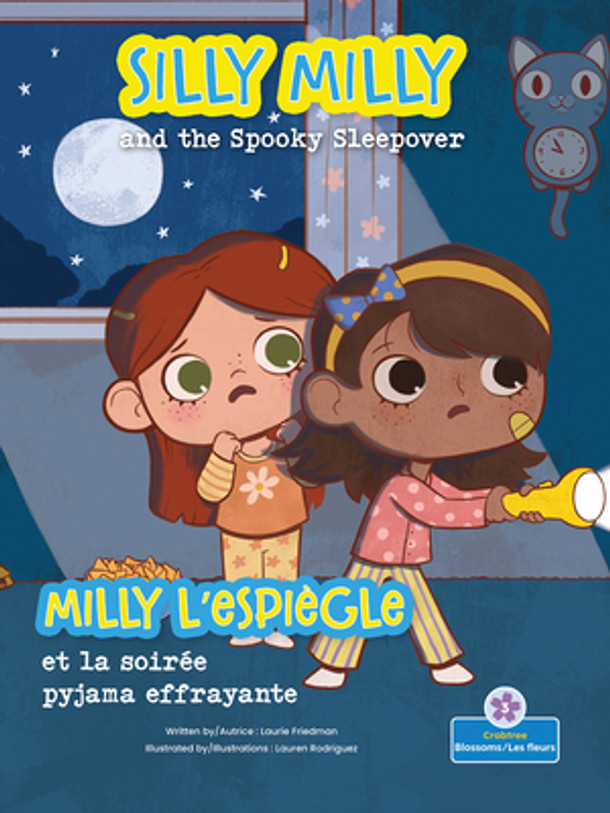 Milly l'Espiègle Et La Soirée Pyjama Effrayante (Silly Milly and the Spooky Sleepover) Bilingual Eng/Fre (Hardcover)