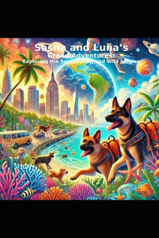 Sasha and Luna's Grand Adventures: Exploring the Seas, Cities and Jungles (Paperback)