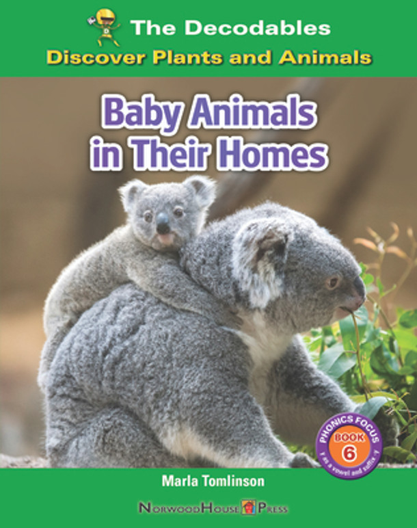 Baby Animals in Their Homes (Paperback)
