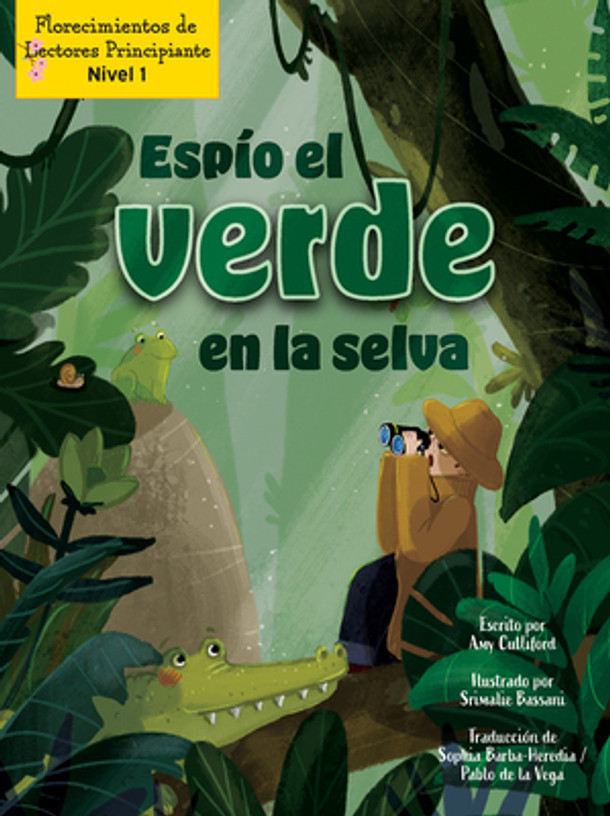 Espío El Verde En La Selva (I Spy Green in the Jungle) (Paperback)