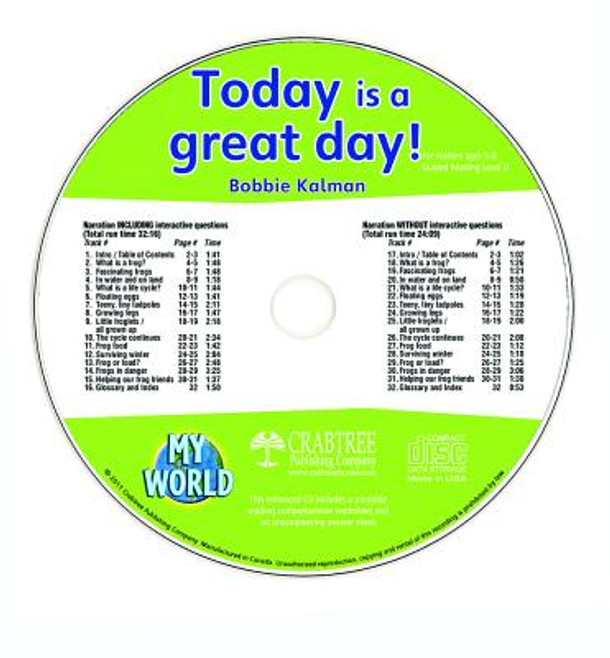 Today Is a Great Day! - CD Only (Hardcover)