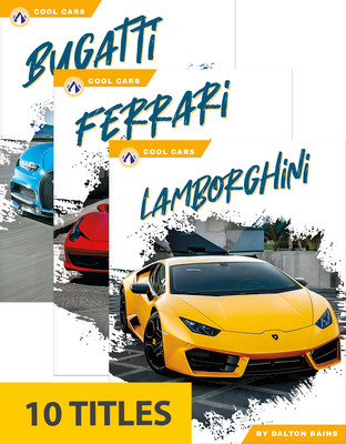 Cool Cars (Set of 10) (Paperback)