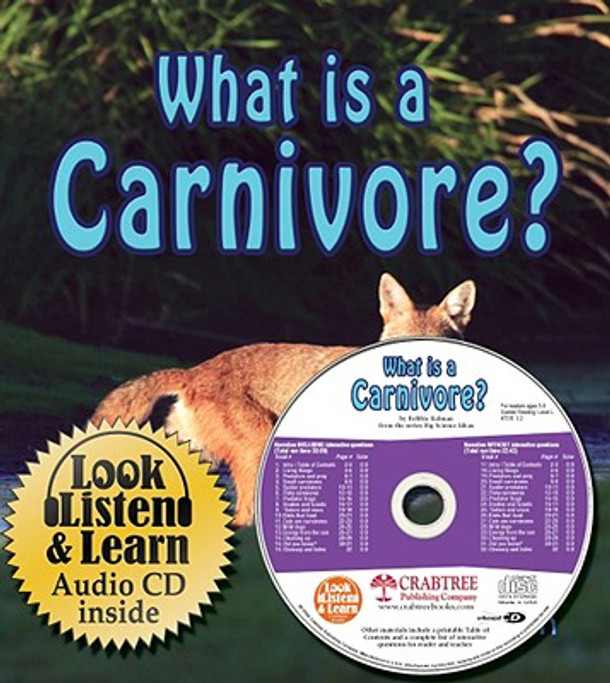 What Is a Carnivore? [With CD (Audio)] (Paperback)