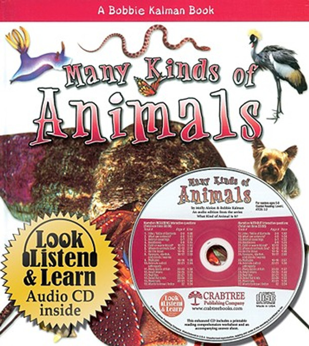 Many Kinds of Animals [With CD] (Paperback)
