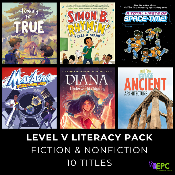 Level V Literacy Fiction/Nonfiction Pack (10 Titles)