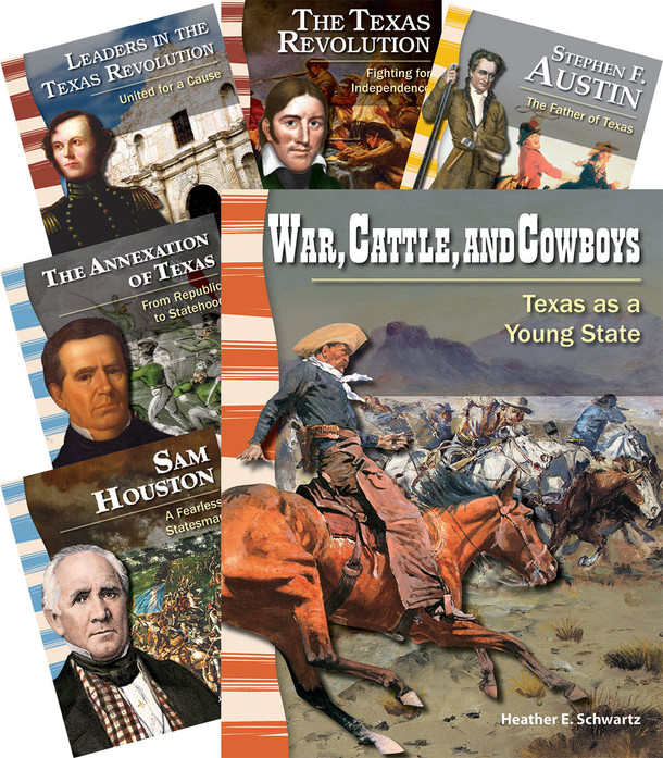 Early Texas History 6-Book Set,  (Paperback)