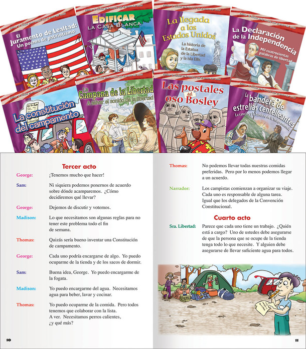 Reader's Theater:  My Country Spanish Set,  (Paperback)