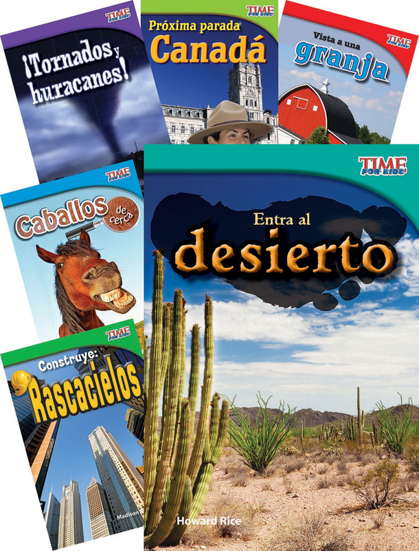 TIME FOR KIDS® Informational Text Grade 2 Spanish Readers Set 2 10-Book Set,  (Paperback)