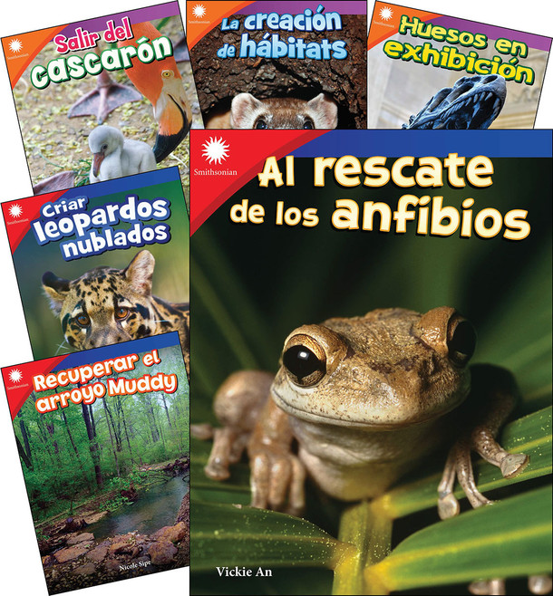 Smithsonian Informational Text: Animals Spanish Grades 2-3: 6-Book Set,  (Multi-item Shrinkwrapped)