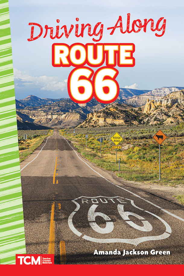 Driving Along Route 66,  (Paperback)