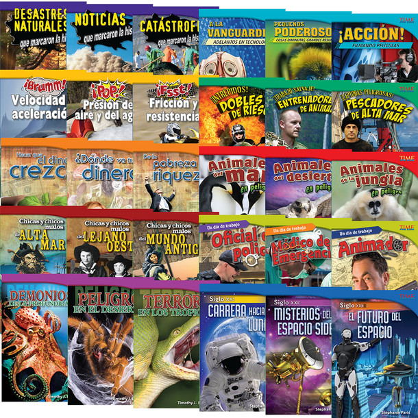 TIME FOR KIDS® Informational Text Grade 5 Spanish 30-Book Set,  (Paperback)