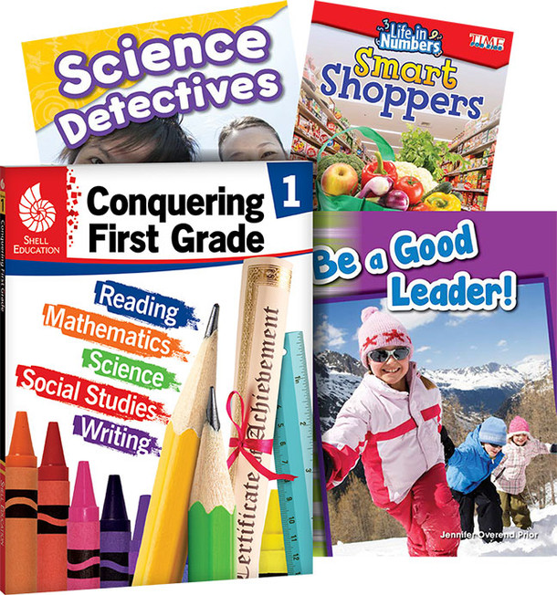 Conquering First Grade, 4-Book Set,  (Paperback) Conquering First Grade, 4-Book Set,  (Paperback)