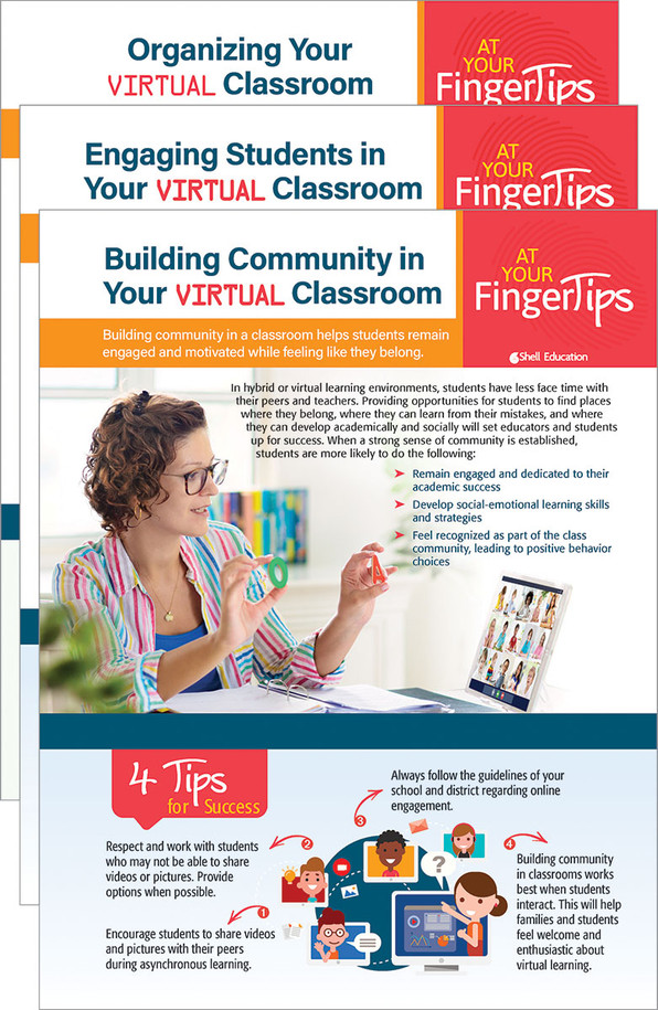 Virtual Classroom Basics At Your Fingertips Set,  (Multi-item Shrinkwrapped)