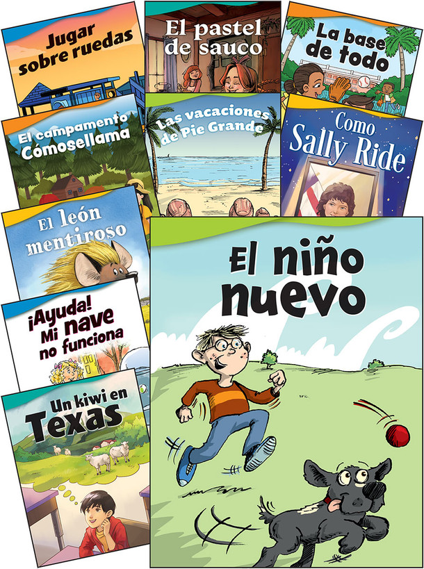 Literary Text 2nd Ed Grade 3 Set 3 Spanish: 10-Book Set,  (Multi-item Shrinkwrapped)
