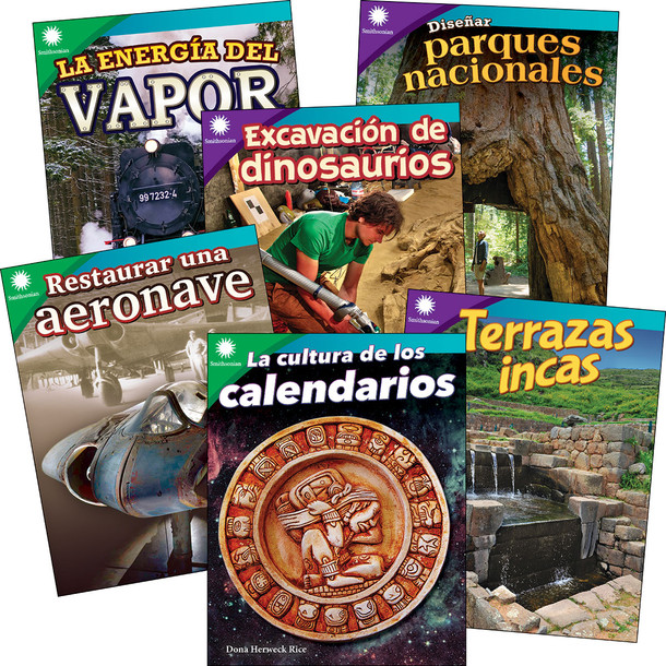 Smithsonian Informational Text: History & Culture Spanish Grades 4-5: 6-Book Set,  (Multi-item Shrinkwrapped)