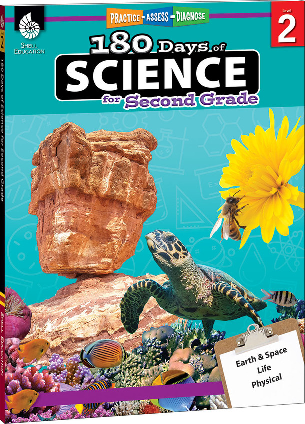 180 Days: Science for Second Grade, Practice, Assess, Diagnose (Paperback) 180 Days: Science for Second Grade, Practice, Assess, Diagnose (Paperback)