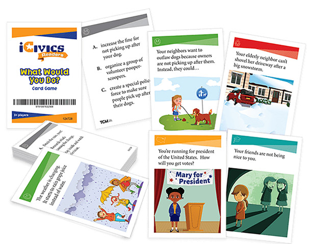 iCivics: What Would You Do? Game Cards,  (Card Deck) iCivics: What Would You Do? Game Cards,  (Card Deck)