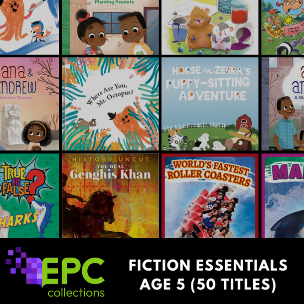 Fiction Essentials  for International Classrooms - Age 5 Collection (50 Titles)