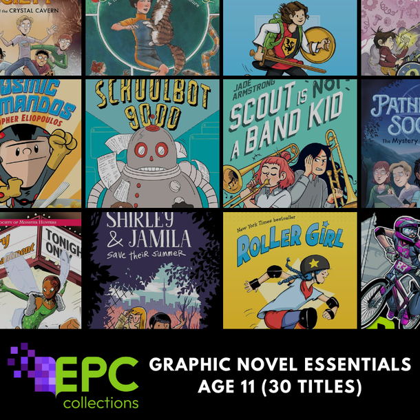 Graphic Novel Essentials for International Classrooms (Age 11/Grade 6) - 30 Titles