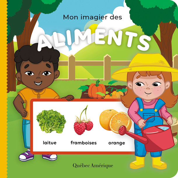 Mon imagier des aliments (Board book)