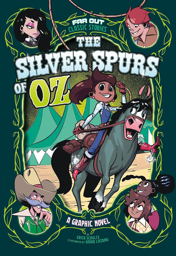 The Silver Spurs of Oz: A Graphic Novel (Paperback)