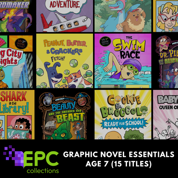 Graphic Novel Essentials for International Classrooms (Age 7/Grade 2) - 15 Titles