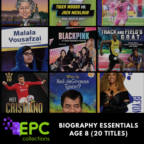 Biography Essentials for International Classrooms (Age 8/Grade 3) - 20 Titles