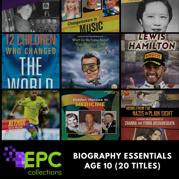 Biography Essentials for International Classrooms (Age 10/Grade 5) - 20 Titles