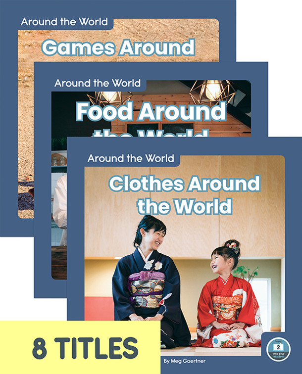 Around the World - 8 Titles (Hardcover)