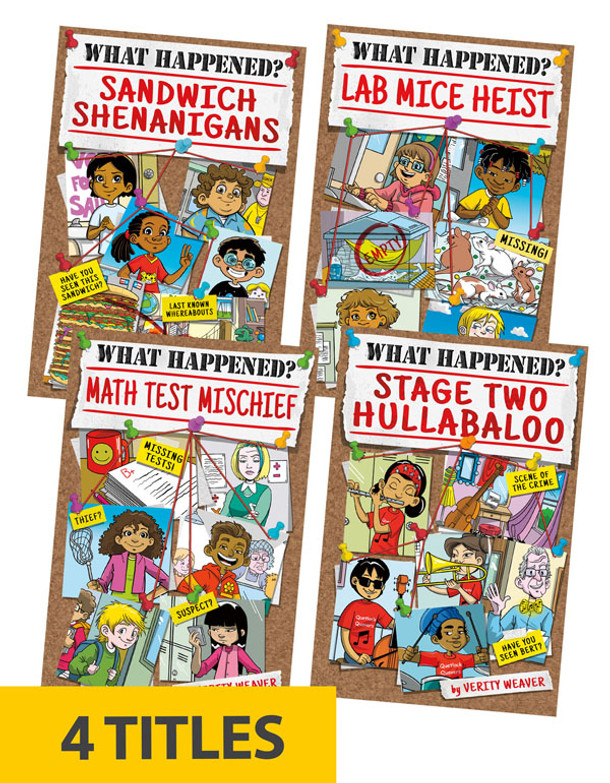 What Happened? - 4 Titles (Hardcover) What Happened? - 4 Titles (Hardcover)
