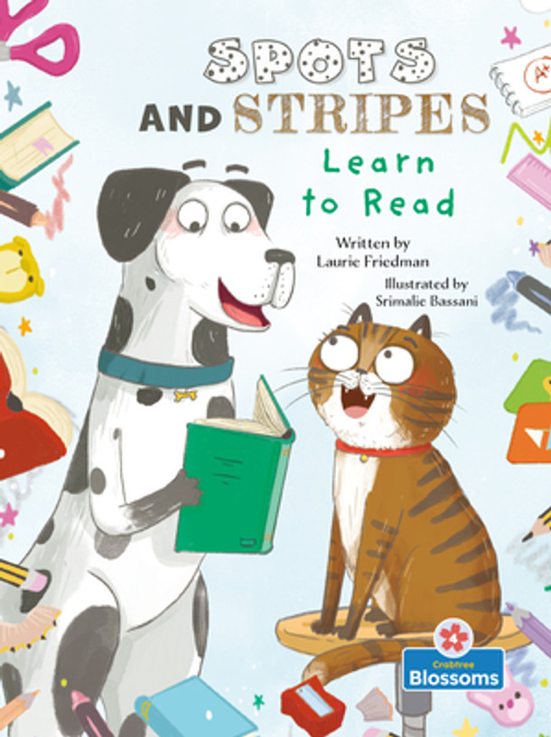 Spots and Stripes Learn to Read (Library Binding)