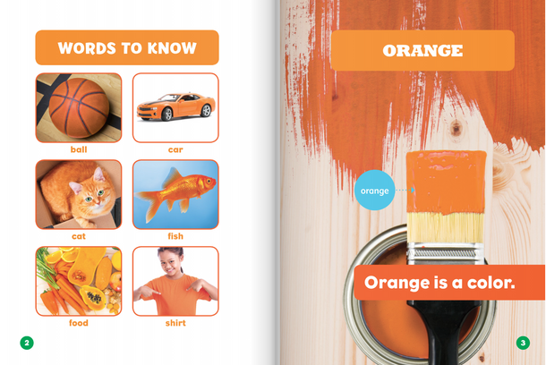 Fun With Colors: Orange (Hardcover)