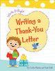 Writing a Thank-You Letter (Paperback)