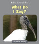 What Do I Say? (Paperback)