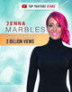 Jenna Marbles: Comedian with More Than 3 Billion Views (Library Binding)